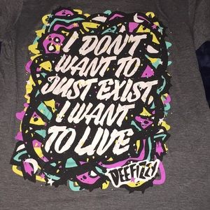 “I don’t know want to just exist I want to live”